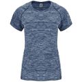 Camiseta Técnica Mujer Entallada Manga Ranglán Azul Marino Vigore Xl