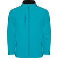 Cazadora Softshell con cremallera invertida Aguamarina M