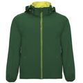 Cazadora Softshell con capucha extraíble Verde Botella/Lima Punch S