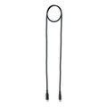 Cable de carga 100W tipo C Negro