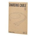 Cable cargador aluminio reciclado dual 3 salidas