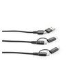 Cable USB 6 en 1 carga ultrarrápida
