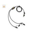 Cable USB 6 en 1 carga ultrarrápida