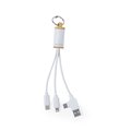 Cables Carga USB/Tipo C Eco-Friendly Bla