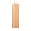 Caja para 1 botella de vino en madera de paulownia