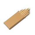 Caja de 6 lápices de madera