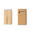 Caja de 6 lápices de madera