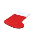 Calcetín navideño rojo para colgar