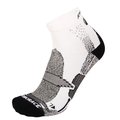 Calcetines bajos para carrera White / Black 35/37 EU