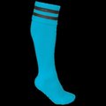 Calcetines deportivos altos Light Turquoise / Dark Grey 35/38 Eu