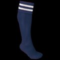 Calcetines deportivos altos Sporty Navy / White 35/38 Eu
