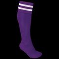 Calcetines deportivos altos Sporty Purple / White 31/34 Eu