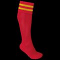 Calcetines deportivos altos Sporty Red / Sporty Yellow 35/38 Eu