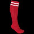 Calcetines deportivos altos Sporty Red / White 43/46 Eu