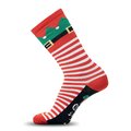 Calcetines de Navidad Blanco/Rojo