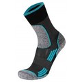 Calcetines ultraligeros Black / Turquoise 38/40 Eu