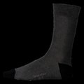 Calcetines de vestir algodón orgánico Dark Grey Heather / Black 39/42 EU