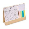 Calendario con bloc de notas