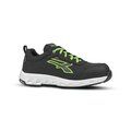 Calzado de seguridad con buen agarre Black / Green 39 Eu