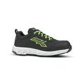 Calzado de seguridad con buen agarre Black / Green 47 Eu