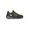 Calzado de seguridad con puntera y antiperforación Black / Green 38 EU
