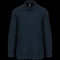 Camisa con 2 bolsillos parche Navy L