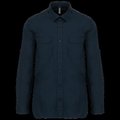 Camisa con 2 bolsillos parche Navy Xxl