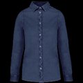 Camisa ajustada eco mujer Washed Navy L