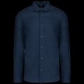 Camisa algodón para hombre entallada Navy S