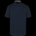 Camisa de algodón manga corta hombre Navy M