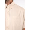 Camisa de algodón manga corta hombre