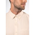 Camisa de algodón manga corta hombre