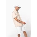 Camisa de algodón manga corta hombre