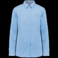 Camisa de algodón de manga larga Sky Blue XS