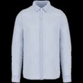 Camisa de algodón orgánico Bleached Indigo S