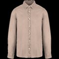 Camisa algodón orgánico hombre Washed Linen L