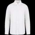 Camisa algodón orgánico hombre Washed White S