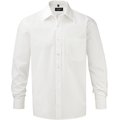 Camisa de algodón puro hombre White M