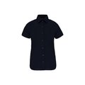 Camisa cómoda manga corta mujer Navy Xxl