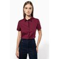 Camisa cómoda manga corta mujer