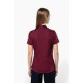 Camisa cómoda manga corta mujer