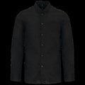 Camisa cuello mao hombre Black 4Xl