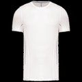 Camisa de deporte para hombre White / Silver XL