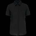 Camisa easy care manga corta mujer Black S