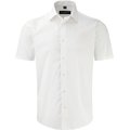 Camisa entallada hombre White M