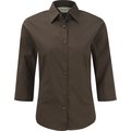 Camisa entallada media manga CHOCOLATE L