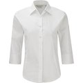 Camisa entallada media manga White XL