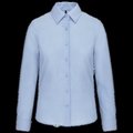 Camisa entallada mujer tejido de cuidado fácil Oxford Blue S