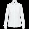 Camisa entallada mujer tejido de cuidado fácil White L