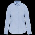 Camisa entallado manga larga mujer Light Blue Xxl